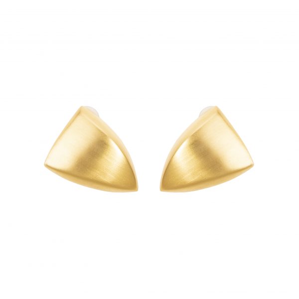 Vintage gold geometric earrings