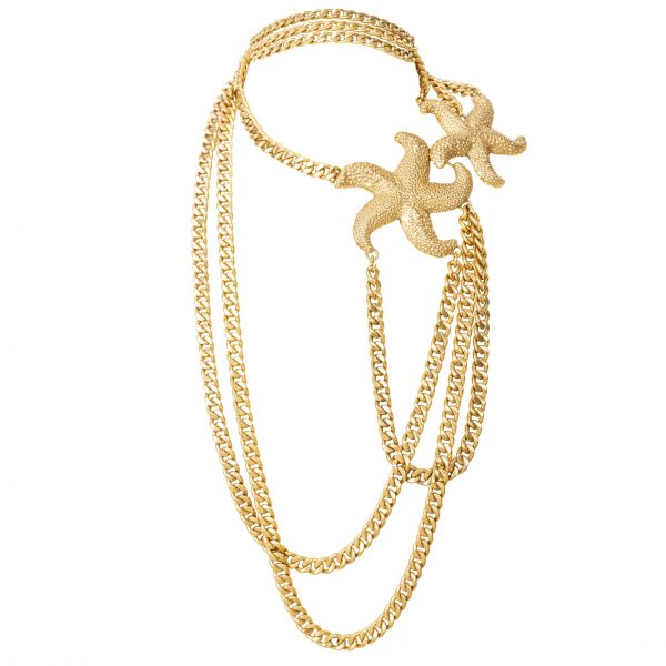 Vintage massive starfish necklace